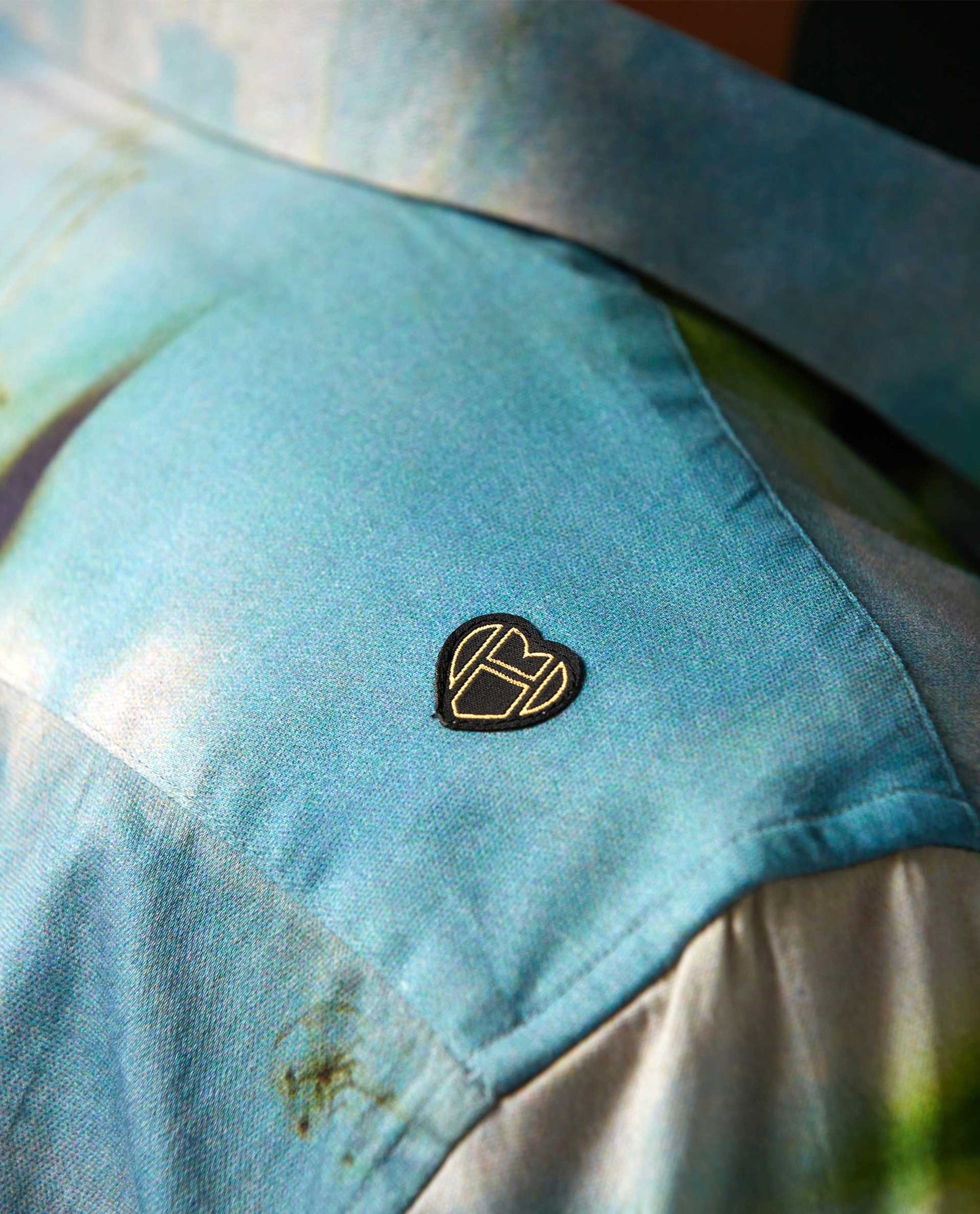 DNA - SKY BLUE - DIGITAL PRINT PARTYWEAR SHIRT