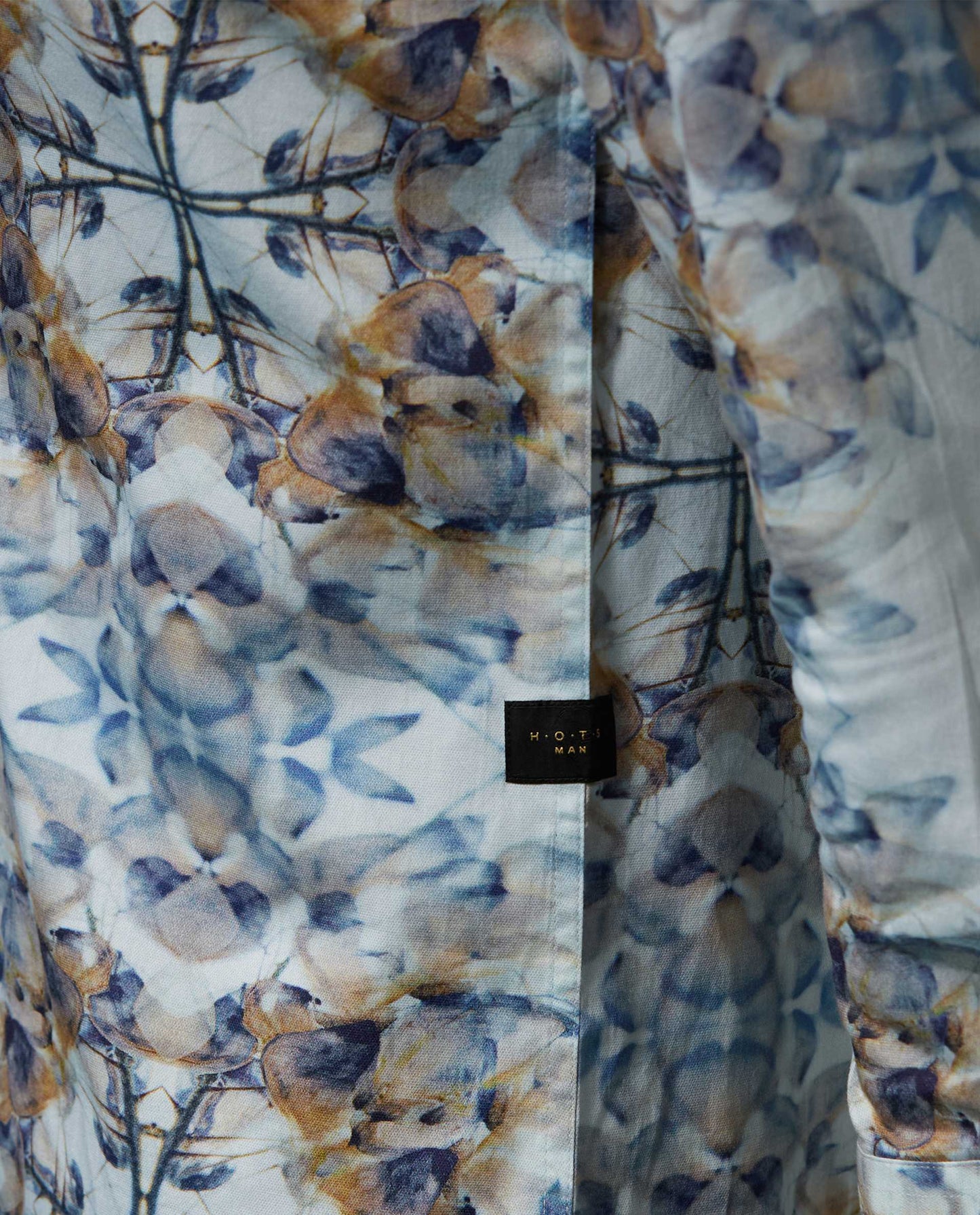 MELODY - SKY BLUE - DIGITAL PRINT PARTYWEAR SHIRT