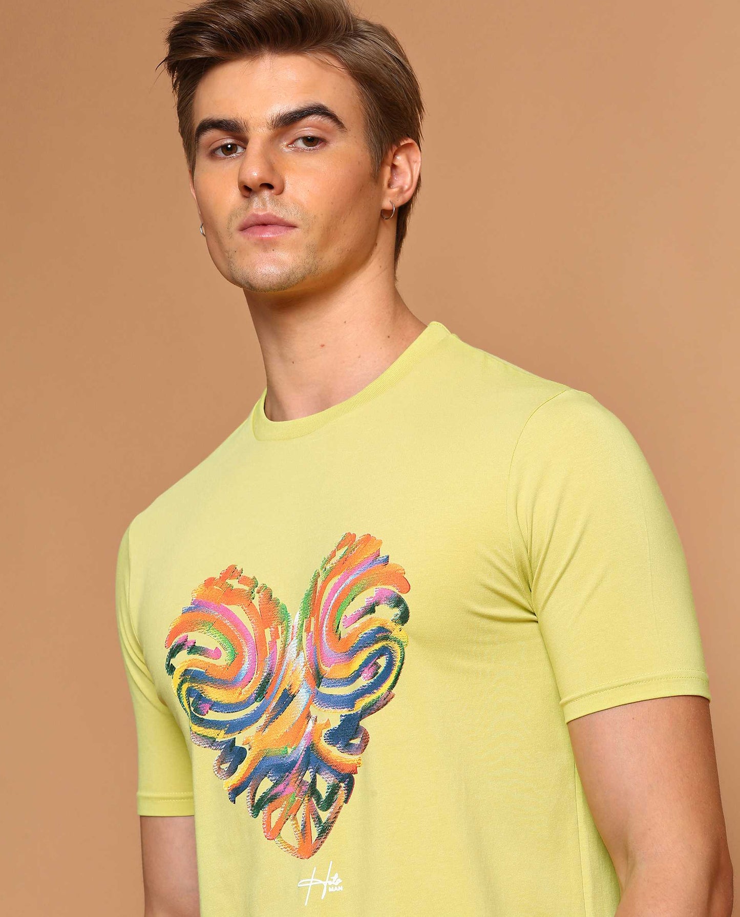 BRAIN - GREEN - GRAPHIC PRINT T-SHIRT