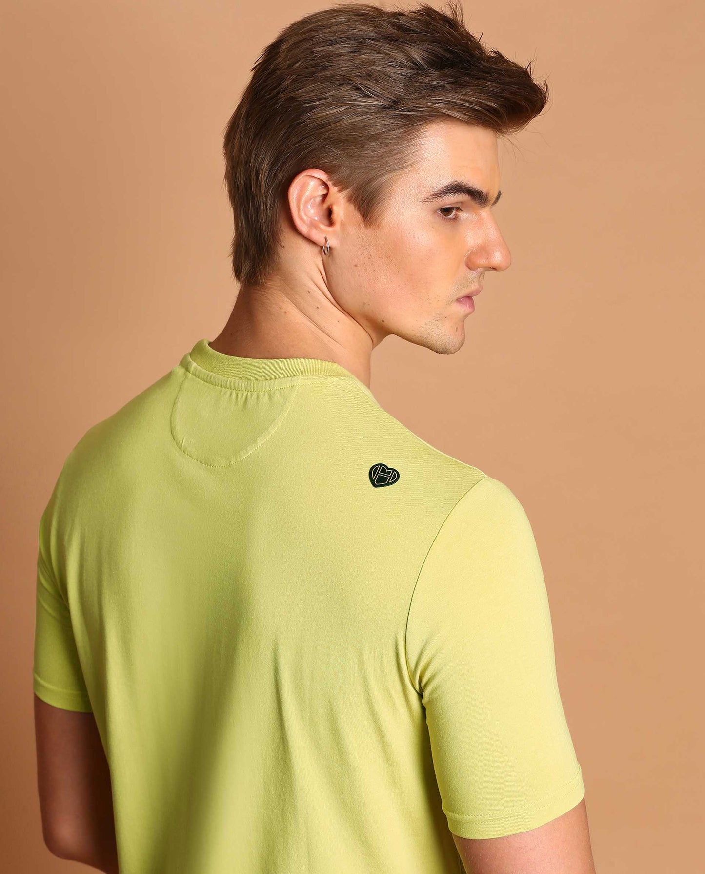 BRAIN - GREEN - GRAPHIC PRINT T-SHIRT