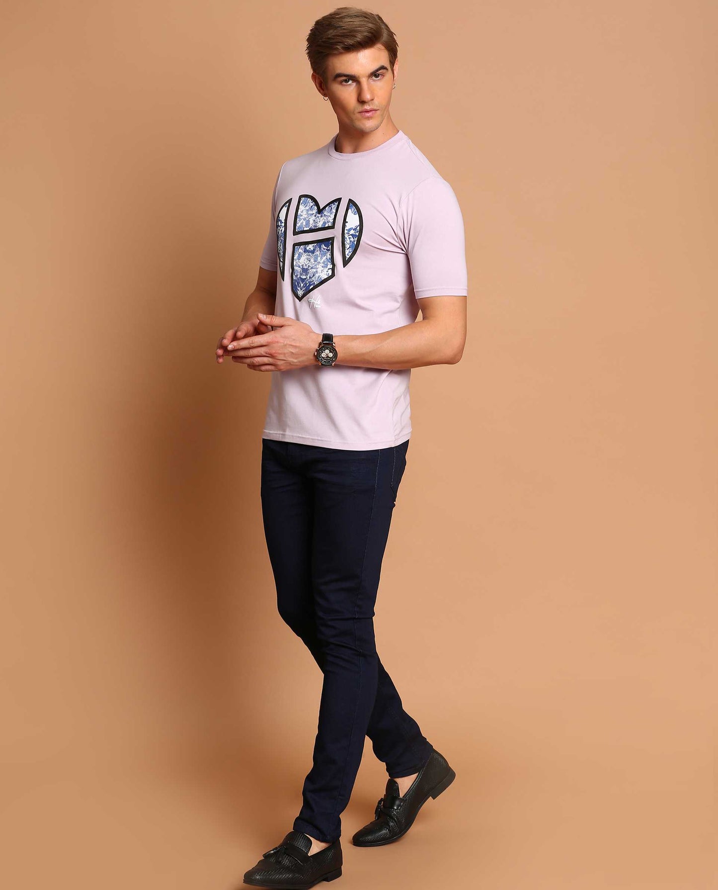 TRIBUTE - LT PURPLE - GRAPHIC PRINT T-SHIRT