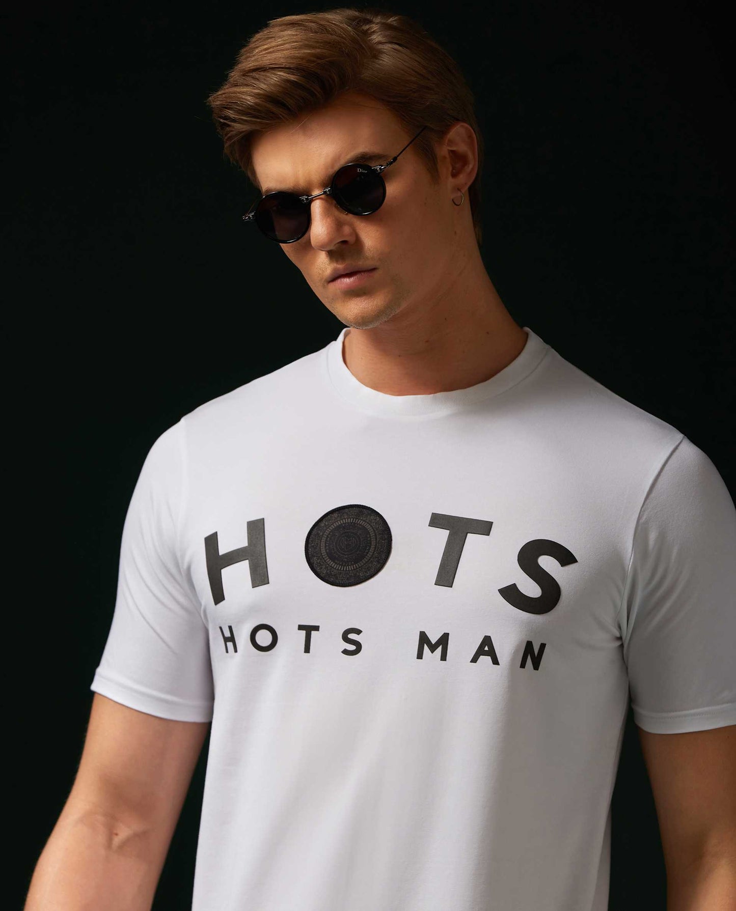 VICTOR - WHITE - GRAPHIC PRINT T-SHIRT