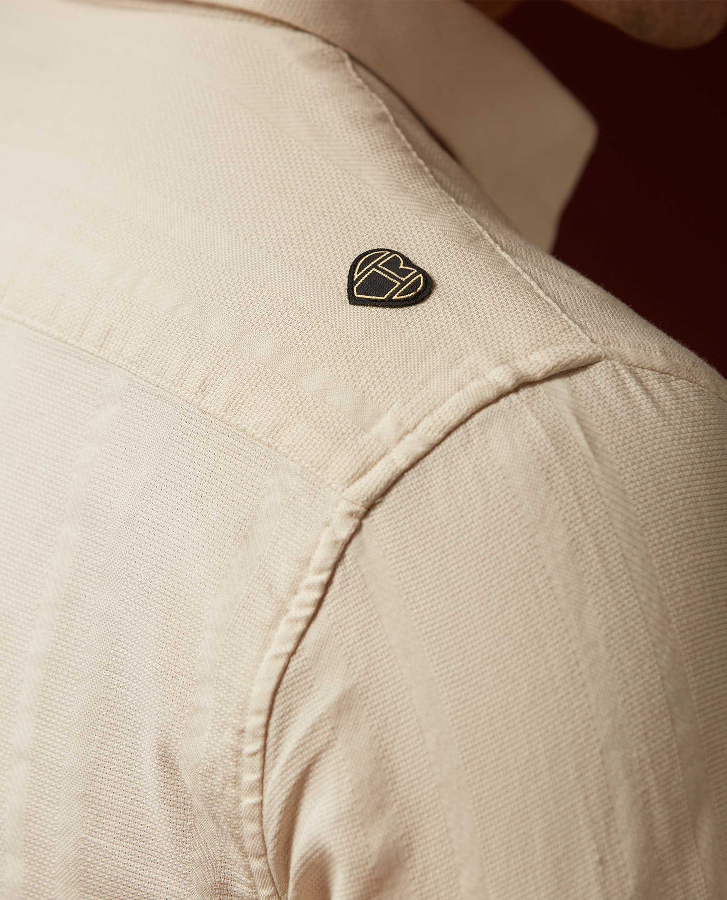 SOUVENIR - BEIGE - EMBELLISHED SHIRT