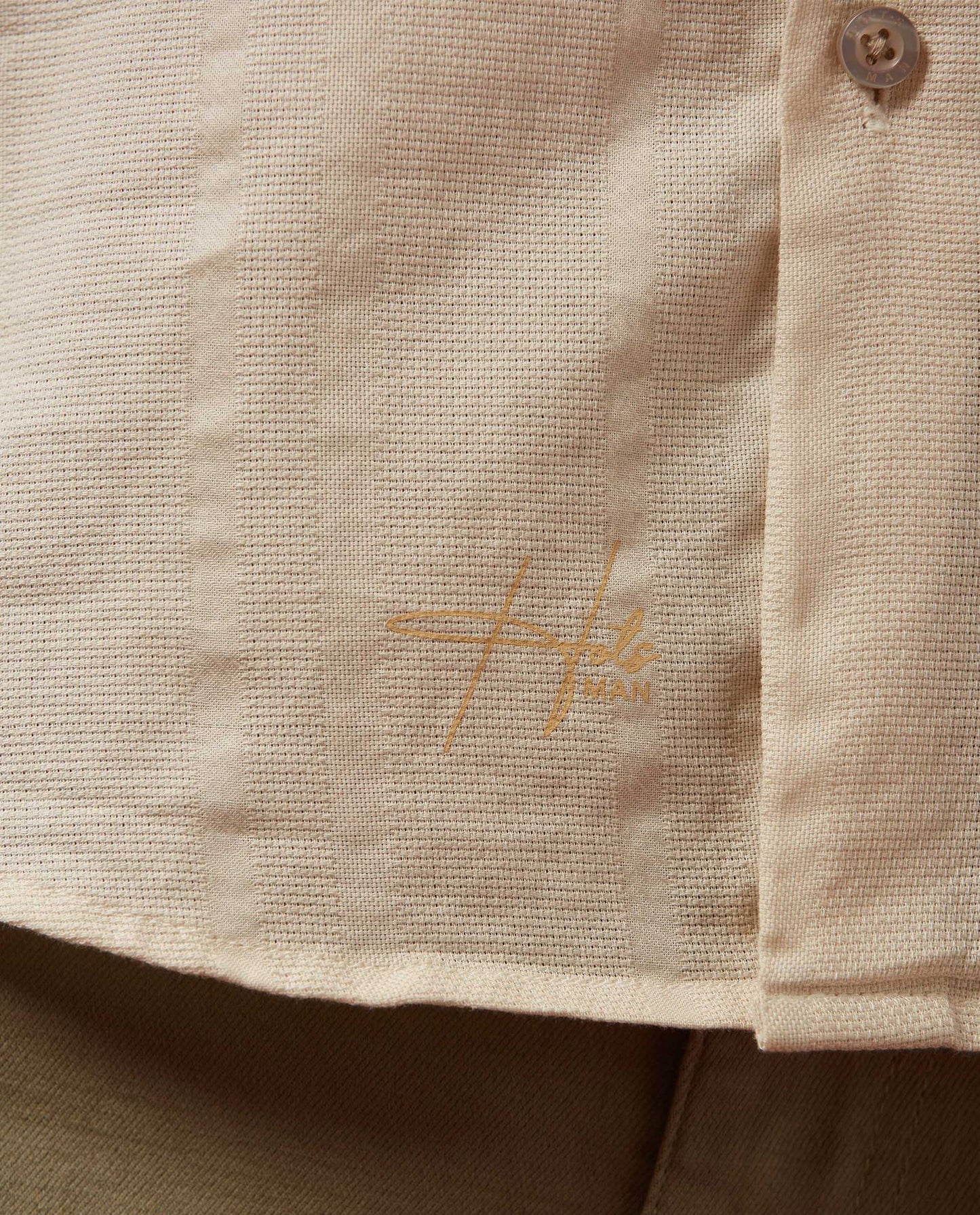 SOUVENIR - BEIGE - EMBELLISHED SHIRT