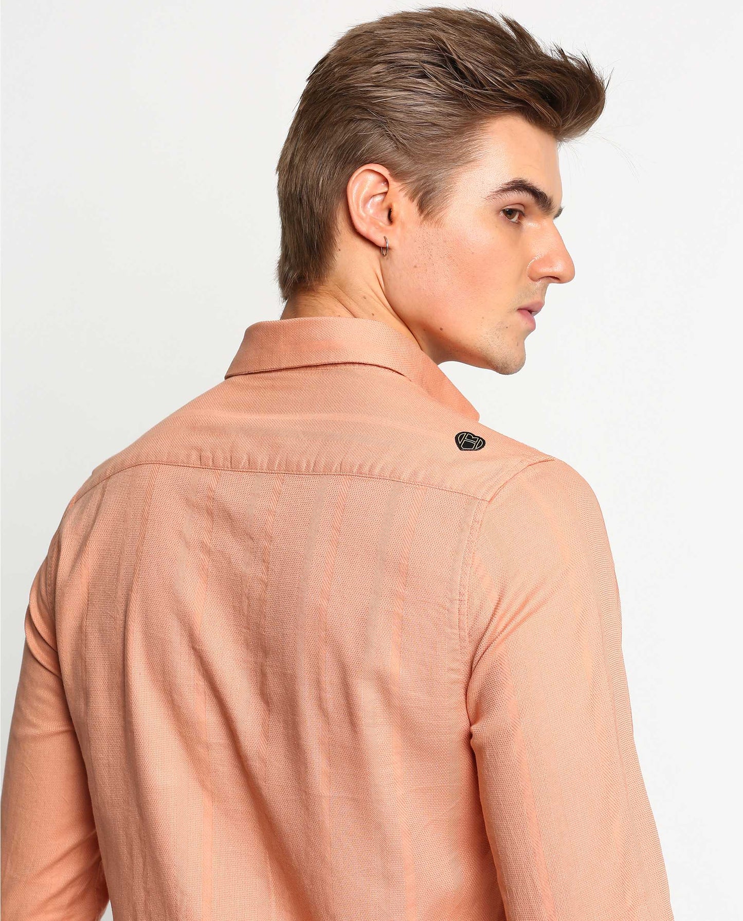 SOUVENIR - ORANGE - EMBELLISHED SHIRT