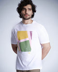 HETCH - WHITE - GRAPHIC PRINT T-SHIRT