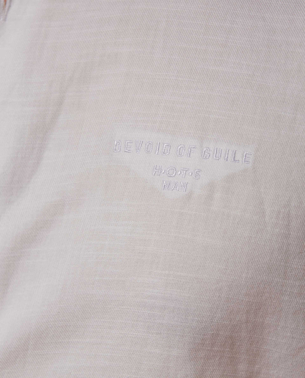 SAGA - WHITE - EMBROIDERED SHIRT