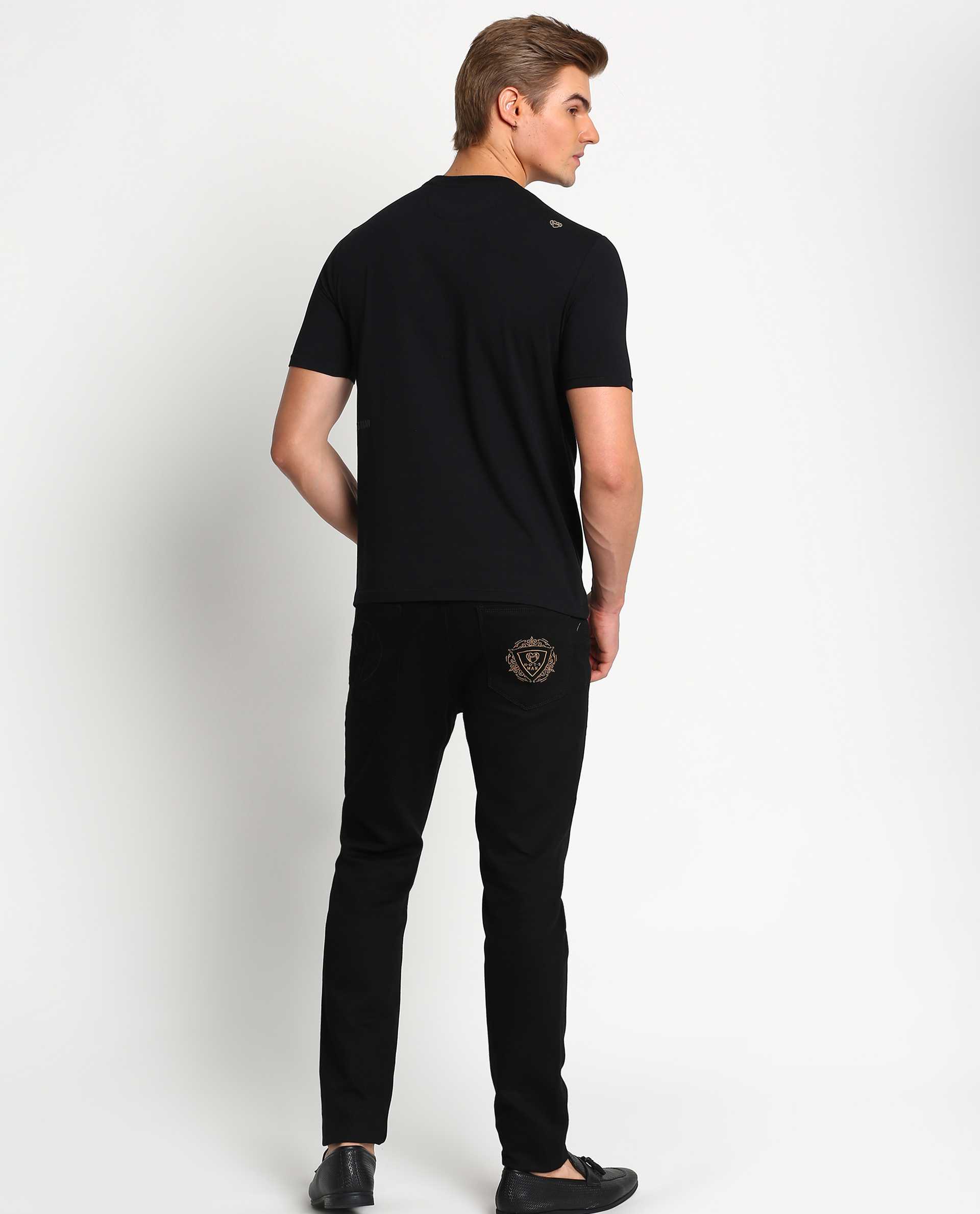 TIGER - BLACK - GRAPHIC PRINT T-SHIRT