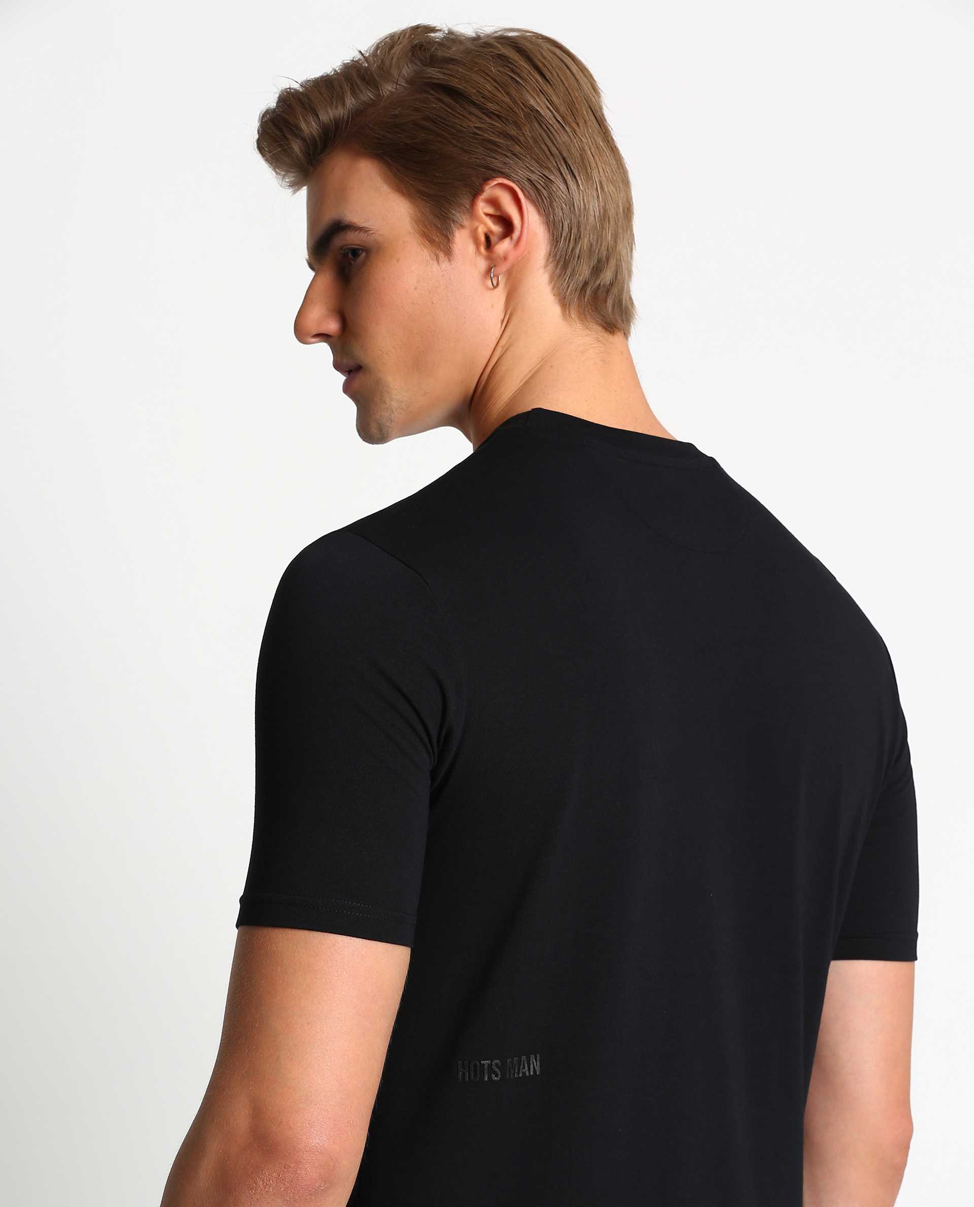 TIGER - BLACK - GRAPHIC PRINT T-SHIRT