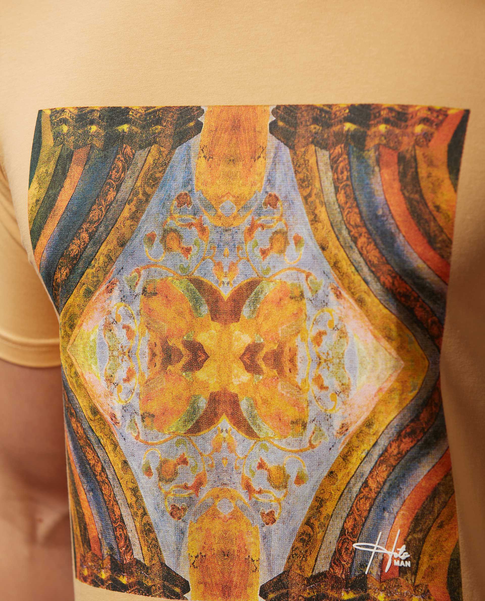 VINTAGE - PEACH - GRAPHIC PRINT T-SHIRT