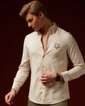 SOUVENIR - BEIGE - EMBELLISHED SHIRT