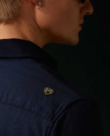 SOUVENIR - NAVY - EMBELLISHED SHIRT