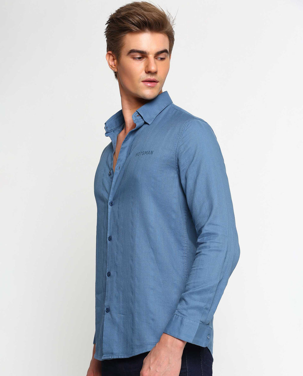 INTRO - BLUE - LUXURY HD PRINT SHIRT