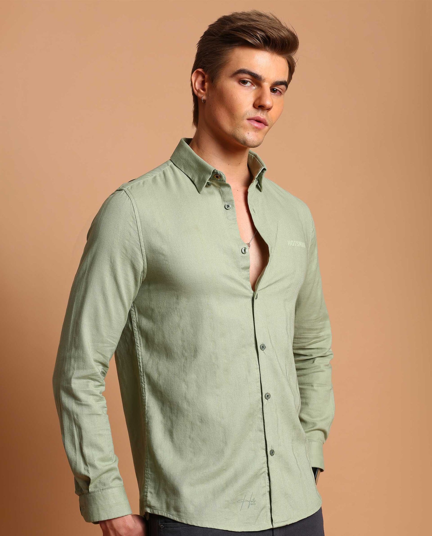 INTRO - GREEN - LUXURY HD PRINT SHIRT