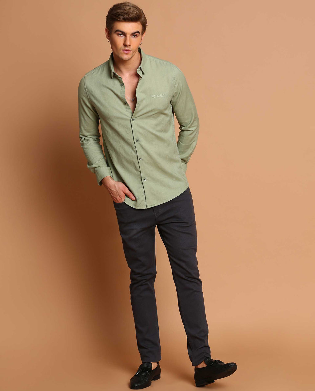 INTRO - GREEN - LUXURY HD PRINT SHIRT