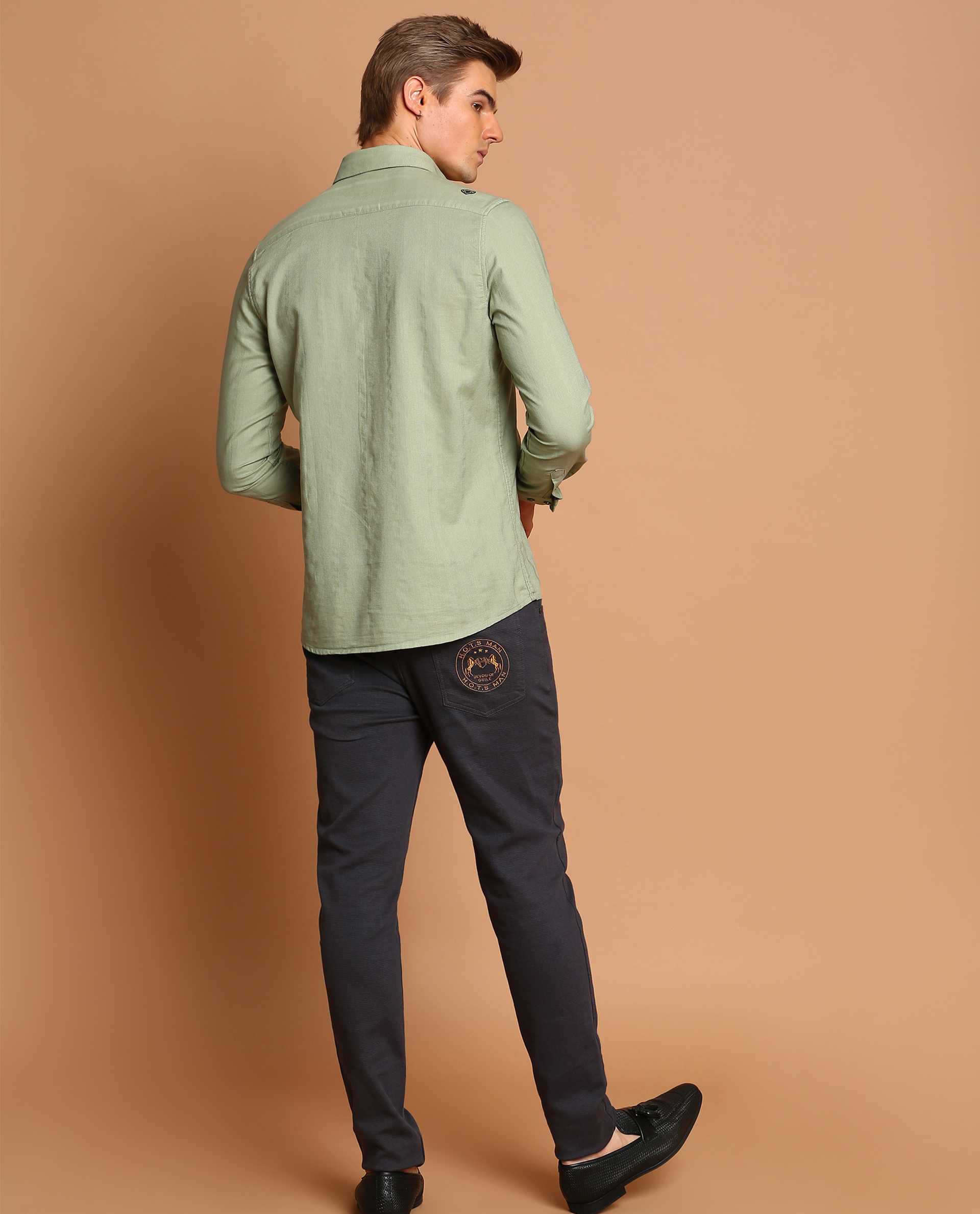 INTRO - GREEN - LUXURY HD PRINT SHIRT