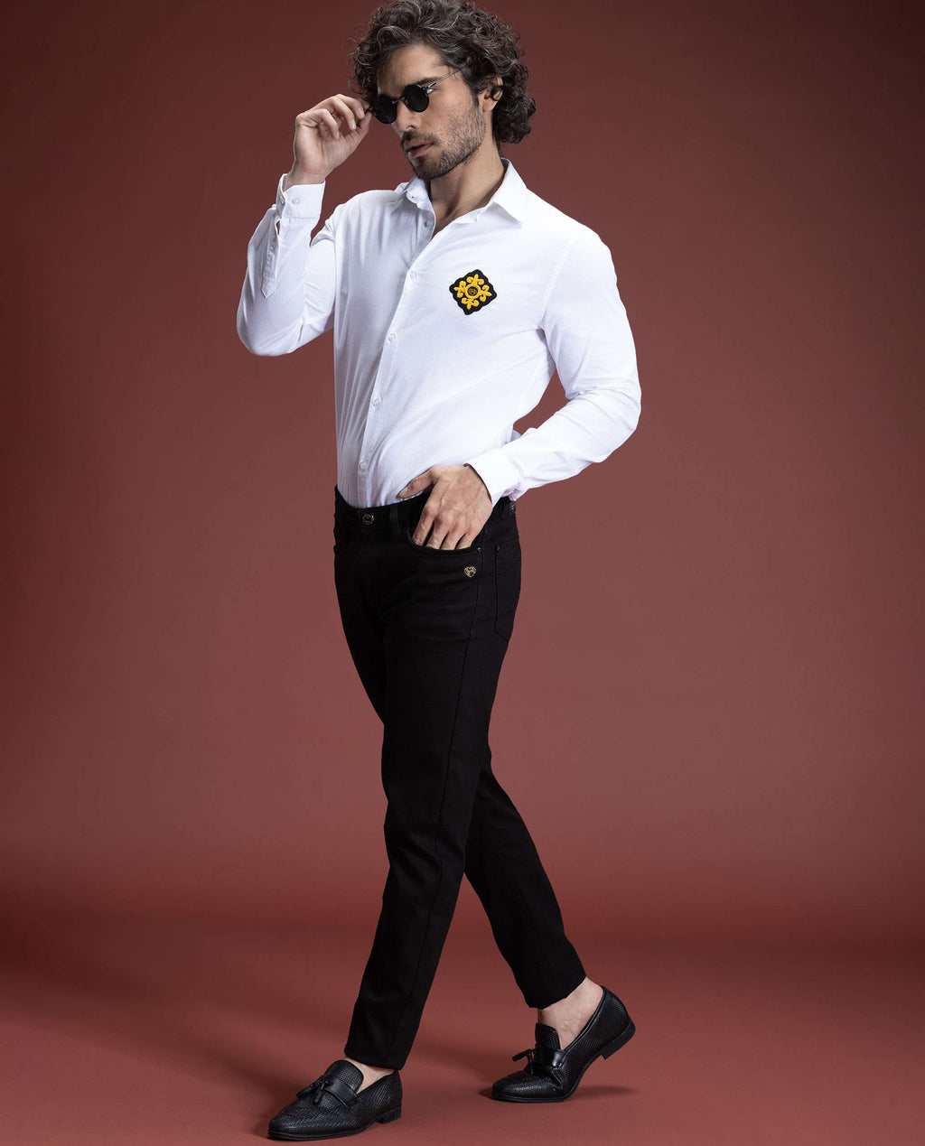 SORERO - BLACK - LUXURY BLACK DENIM