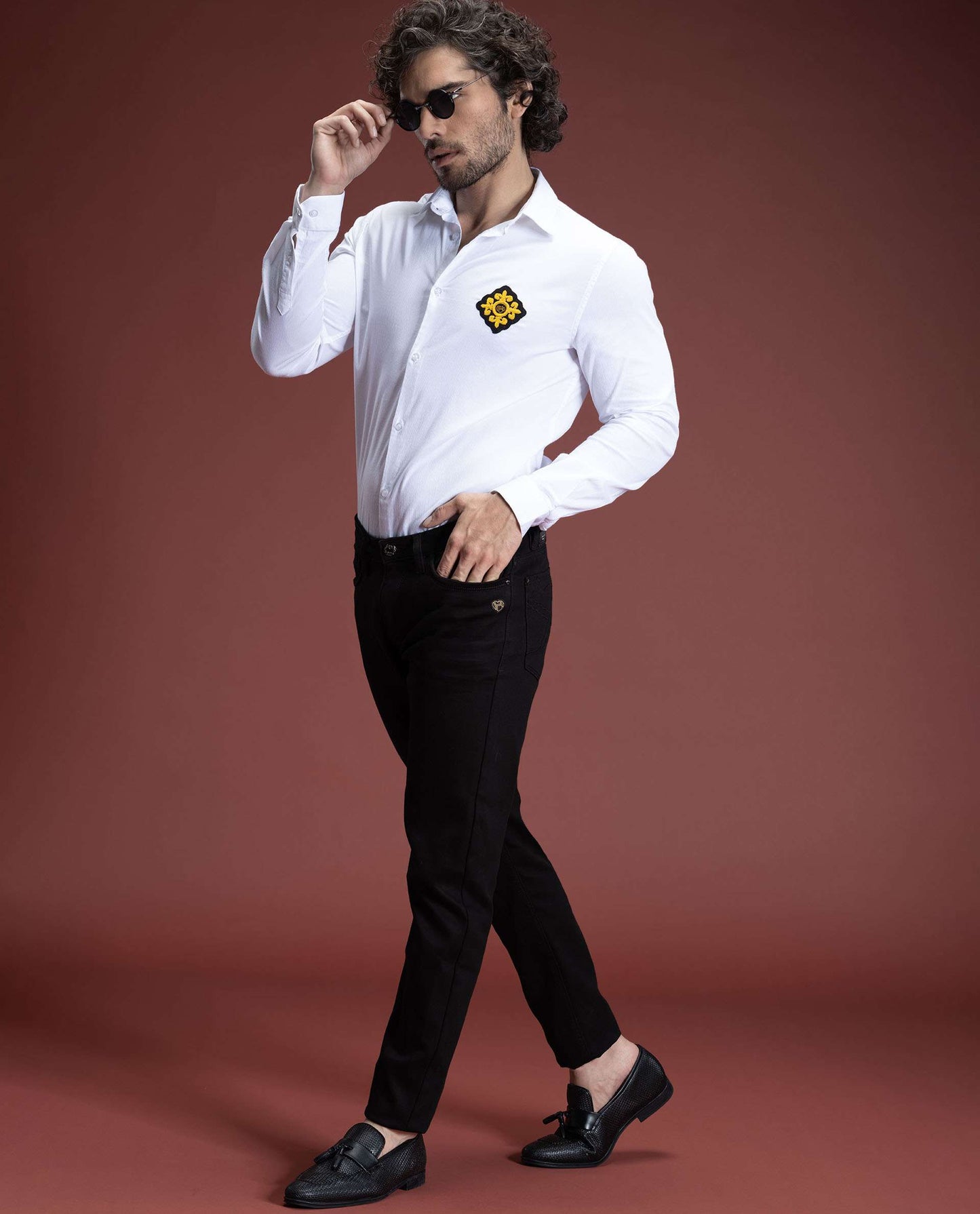 SORERO - BLACK - LUXURY BLACK DENIM