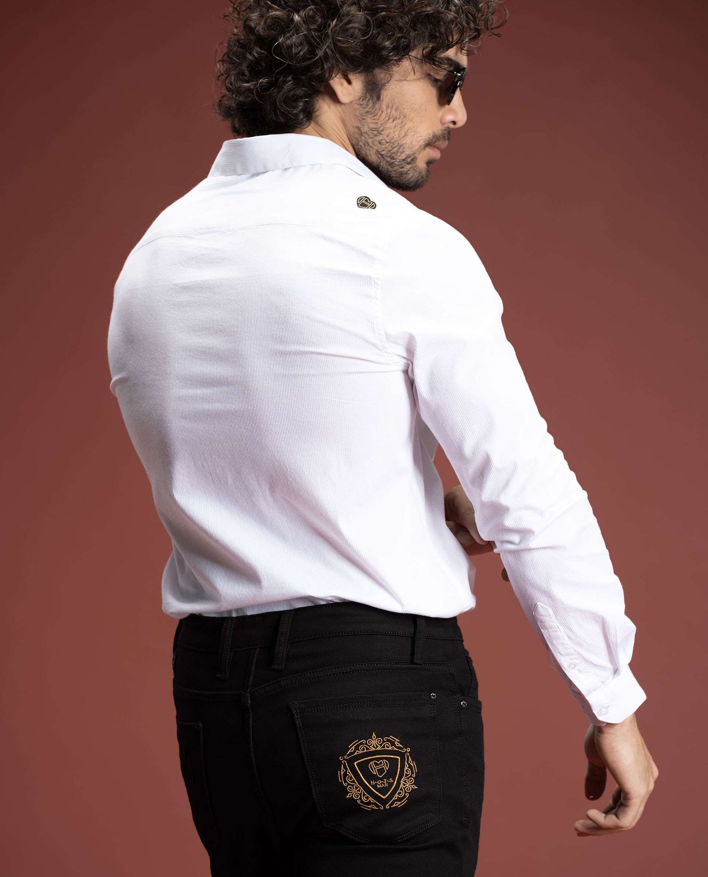 SORERO - BLACK - LUXURY BLACK DENIM