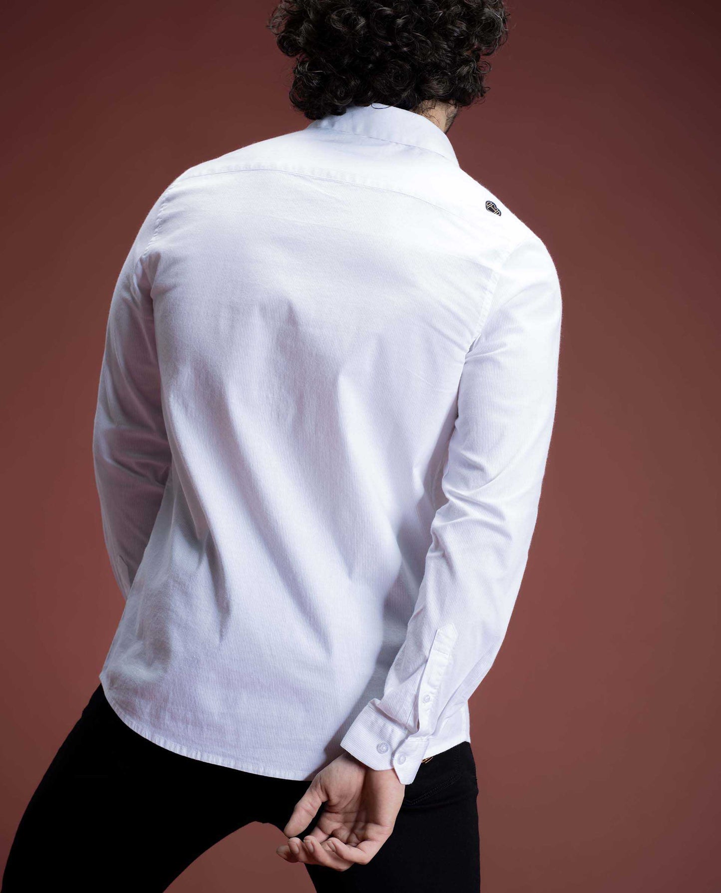 LUCA - WHITE - EMBELLISHED SHIRT
